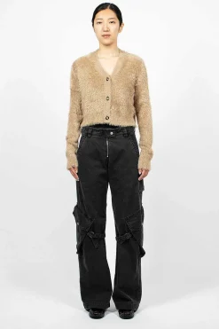 Cardigan Camel Brown