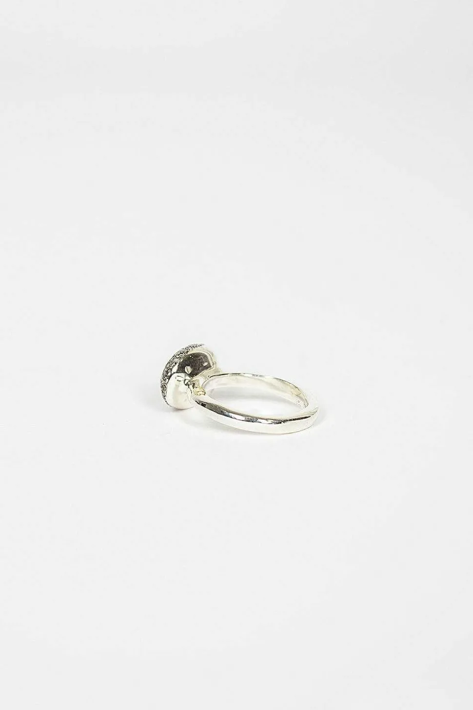 Carrie Sterling Silver Icy Diamond Ring