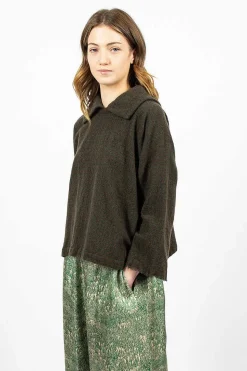 Cashmere Check Top Green/Tortoise
