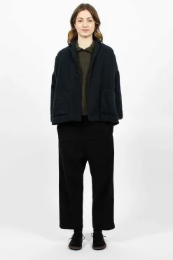 Cashmere Jacket Green Blue Check