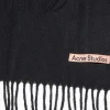 Cashmere Narrow Scarf Black
