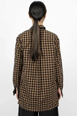 Check Shirt Black/Beige
