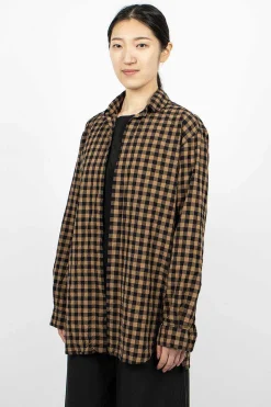 Check Shirt Black/Beige