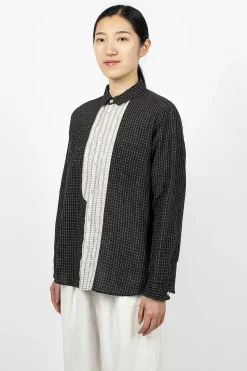 Check Shirt Charcoal