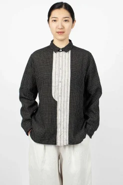 Check Shirt Charcoal