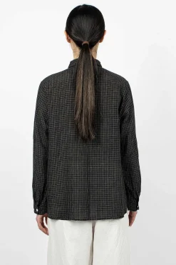 Check Shirt Charcoal