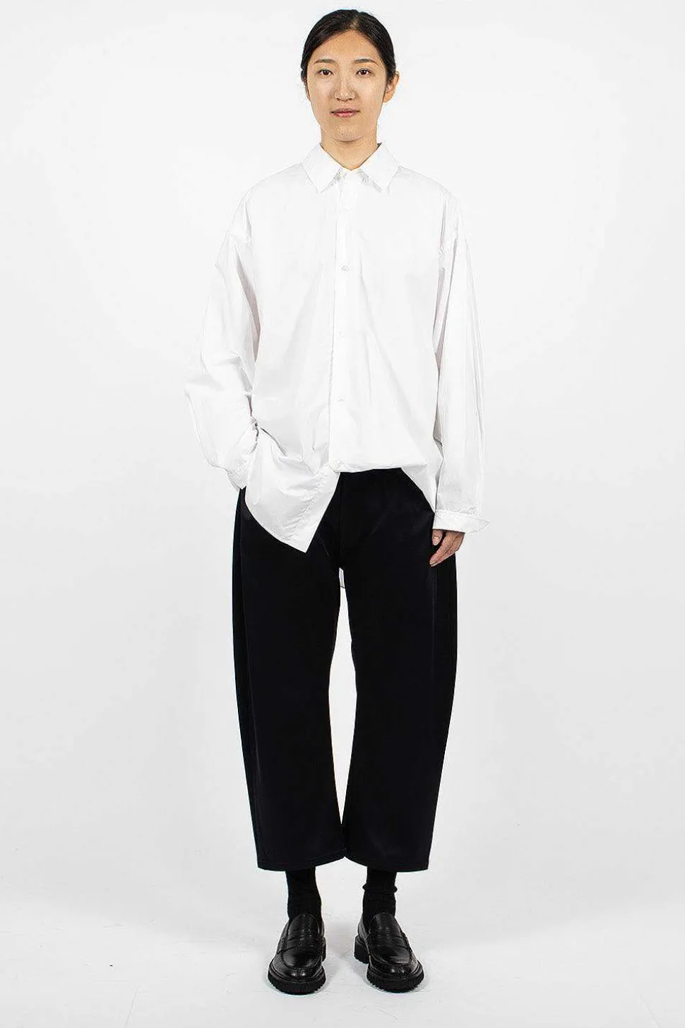 Cirkle Trouser Shine Navy