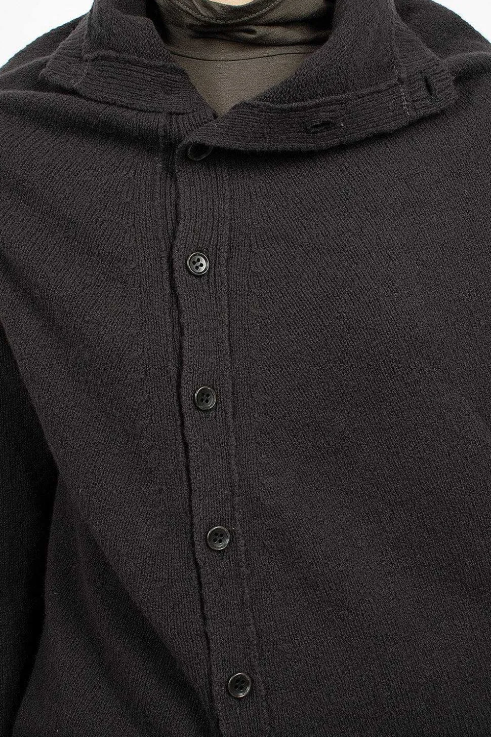 Cocoon Cardigan Brown/Black