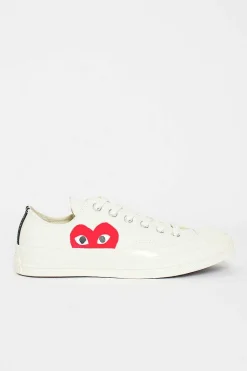 Comme Des Garcons Play X Chuck Taylor 1970S Ox Milk/White