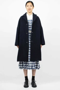 Coper Coat Dark Navy