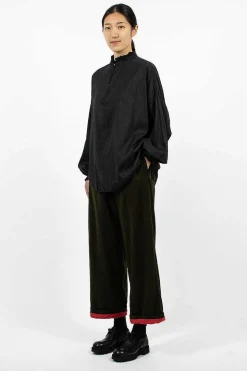 Coulisse Pant L90 Dark Khaki