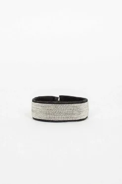 Cplus Lines Black Bracelet