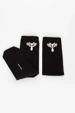 Crystal Cluster Embellished Socks