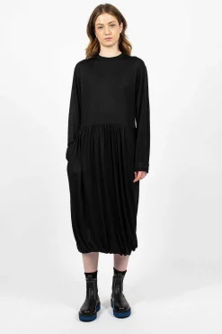 Demure Dress Black