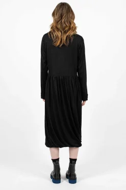 Demure Dress Black