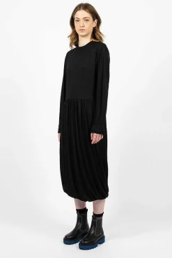 Demure Dress Black