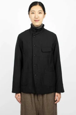 Double Breasted Jacket Black
