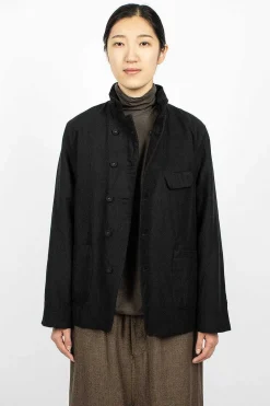 Double Breasted Jacket Black