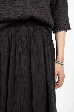 Double Layered Skirt Black