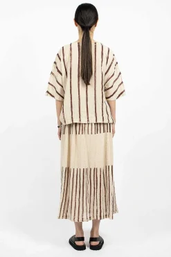 Double Layered Skirt Print