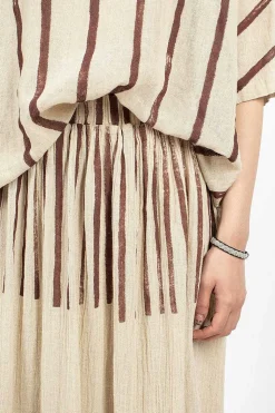 Double Layered Skirt Print