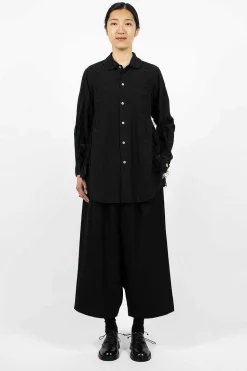 Dropped Rise Pant Black