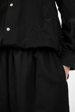 Dropped Rise Pant Black