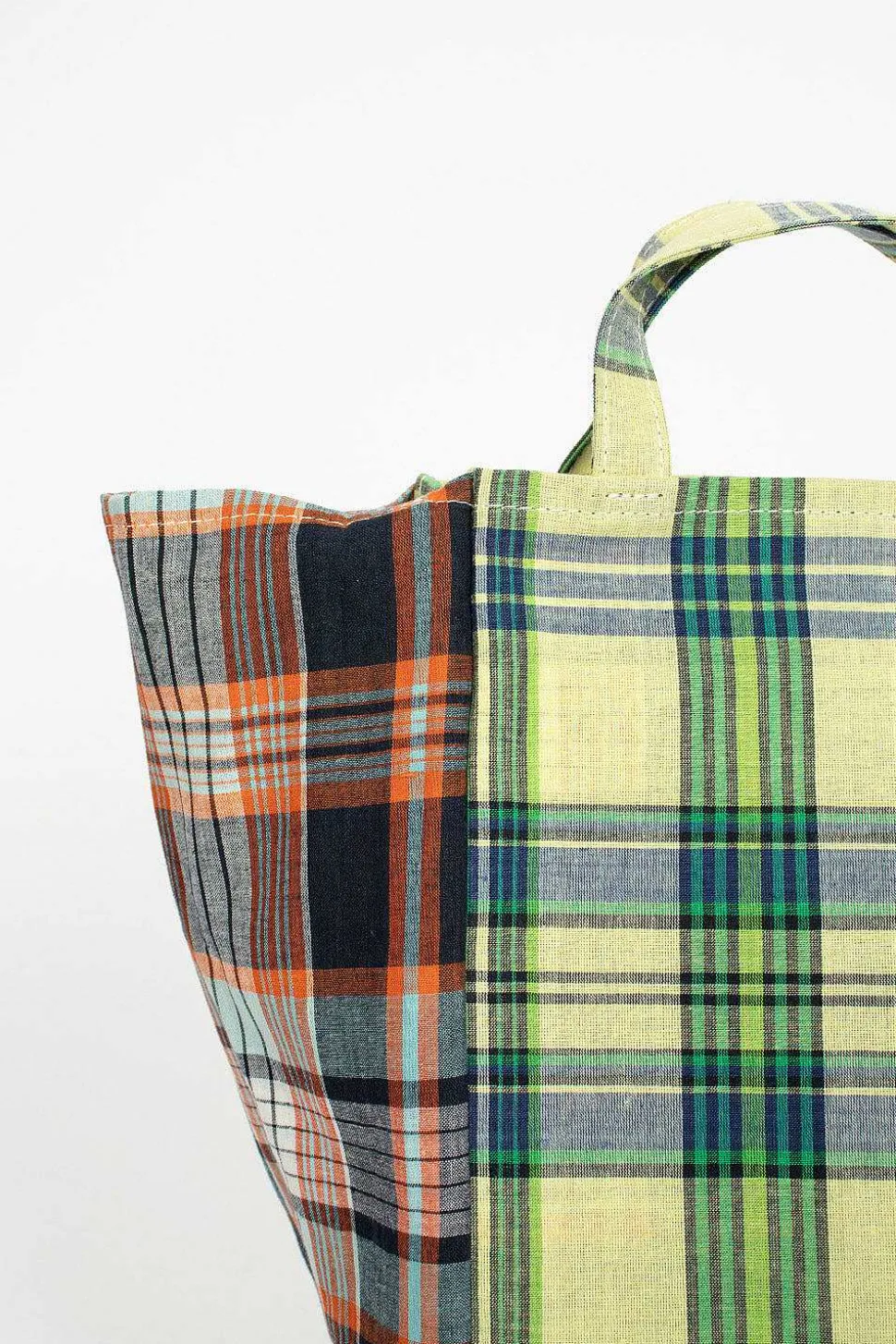 Easy Bag Plaid Green