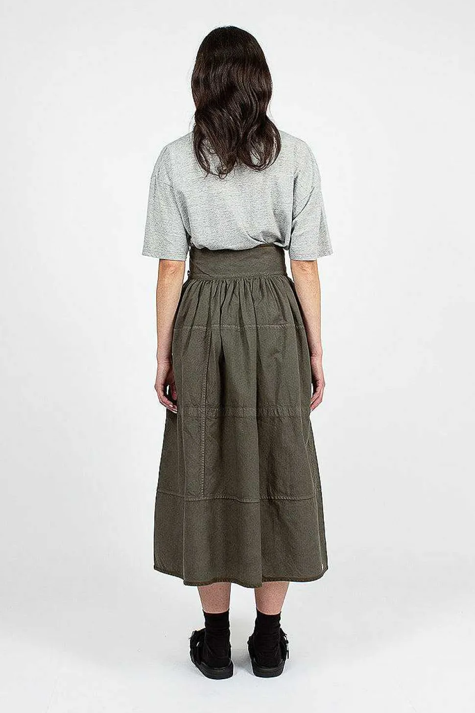 Elevation Mil Olive Skirt