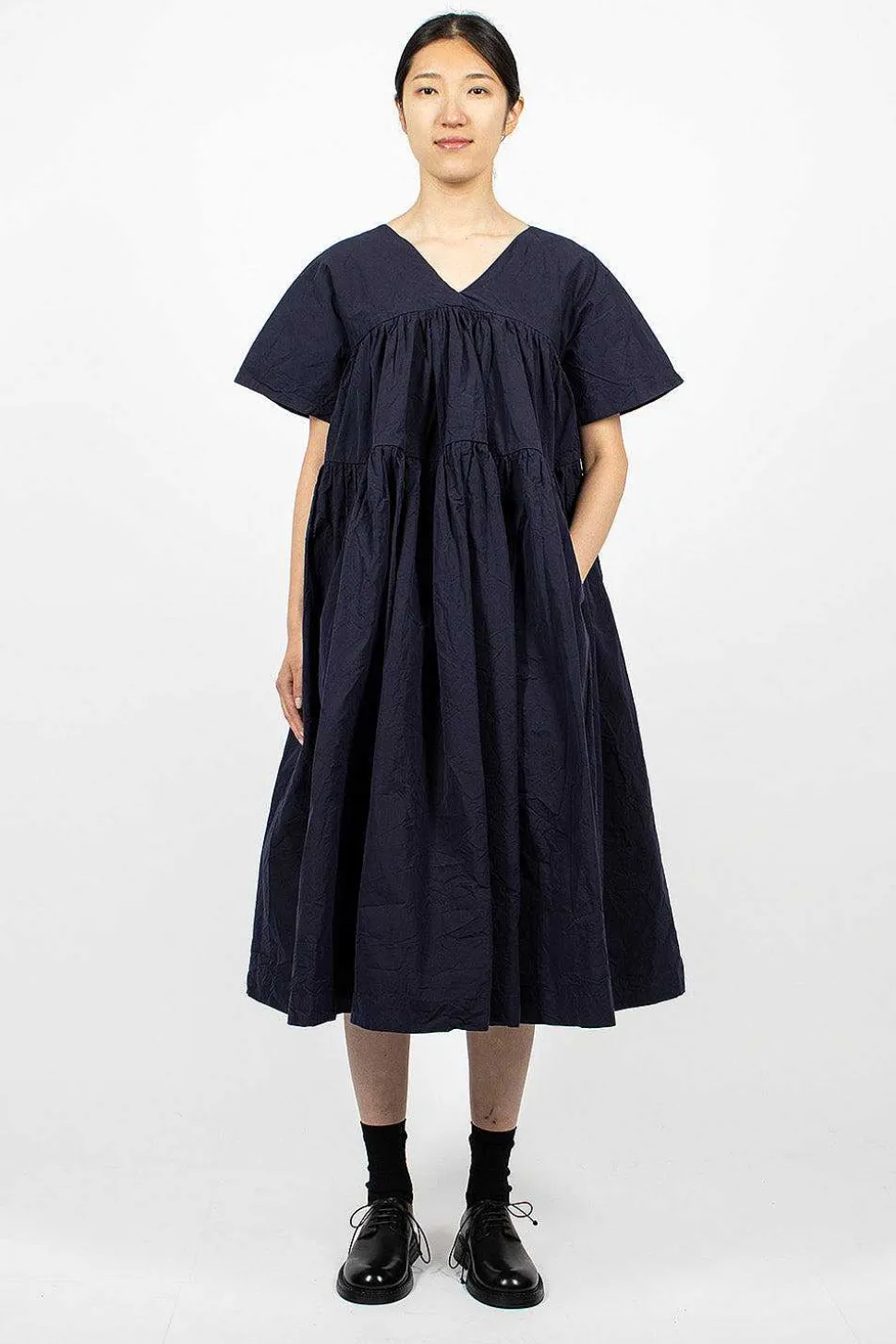 Elsa Dress Navy