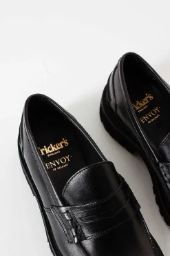 Eva Penny Loafer Black