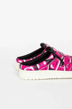 Face Mule Black/Pink