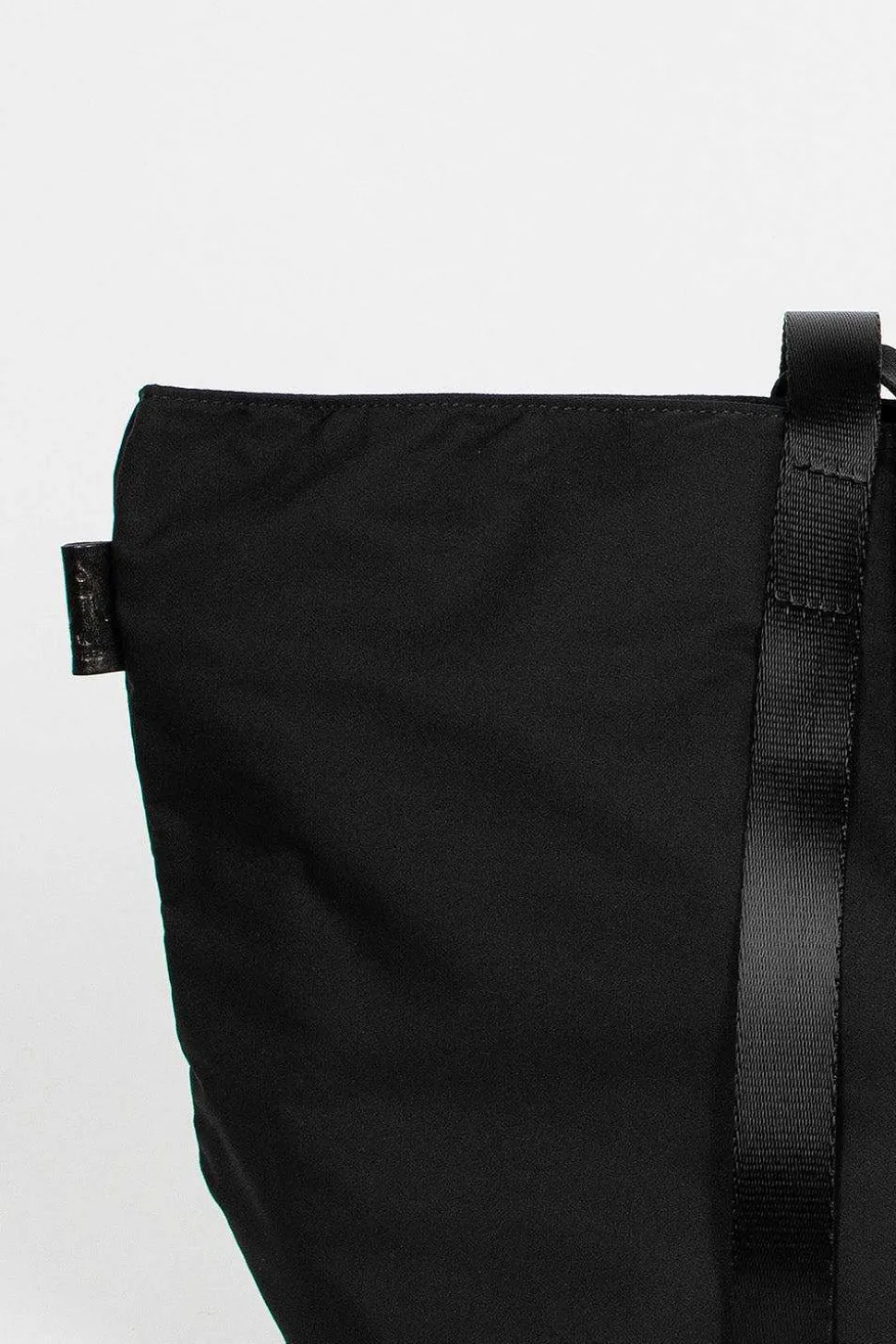 Gabardine Tote Black