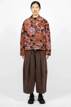 Gabby Jacket Floral Navy