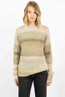 Gradient Crew Neck Knit