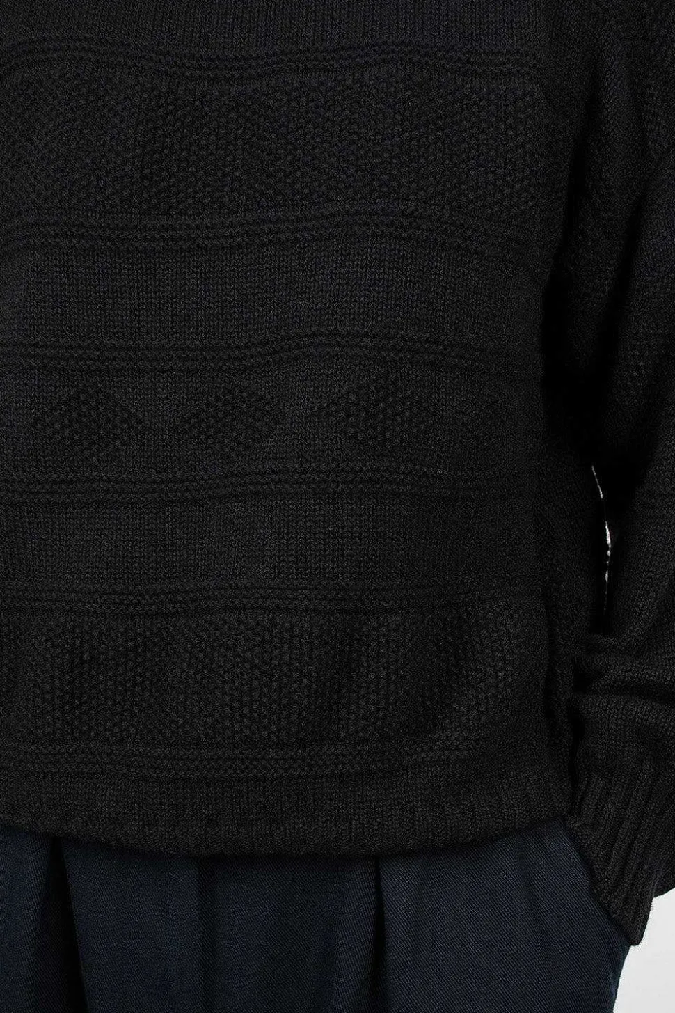 Guernsey Jumper Black