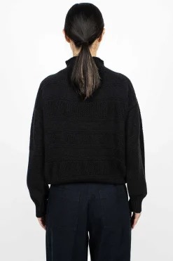 Guernsey Jumper Black
