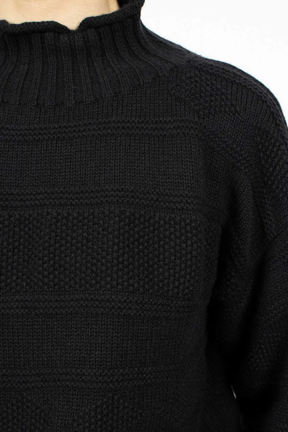 Guernsey Jumper Black