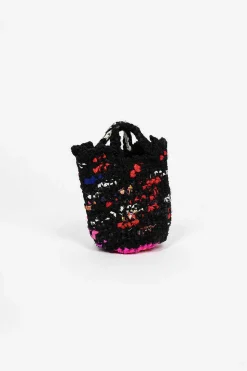 Hand Crochet Acustica Bag Black