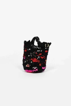 Hand Crochet Acustica Bag Black