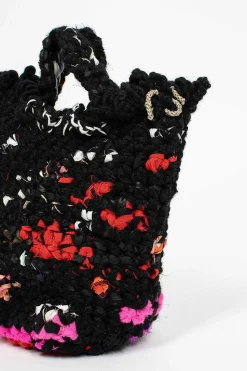 Hand Crochet Acustica Bag Black