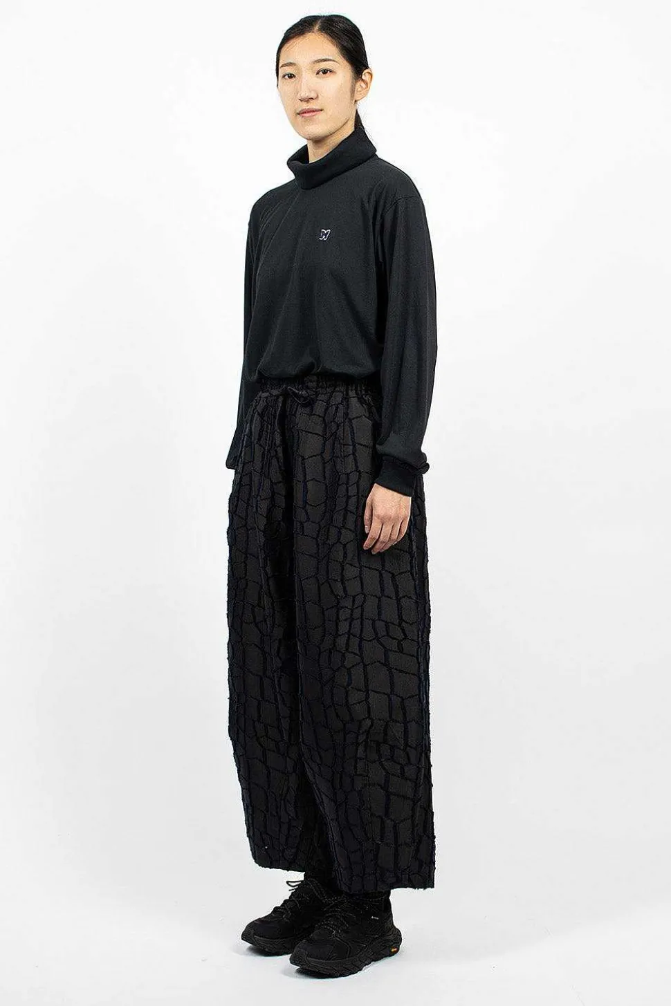 H.D.P. Pant Crocodile Charcoal