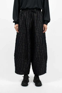H.D.P. Pant Crocodile Charcoal