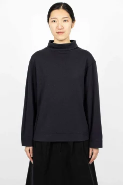 High Neck Pullover Ink
