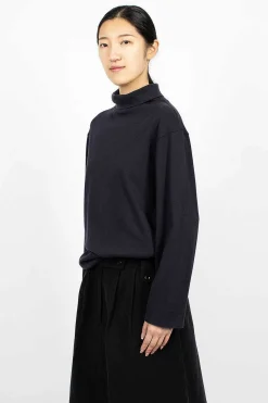 High Neck Pullover Ink