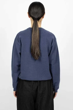 Hina Crew Neck Sweatshirt Insignia Blue