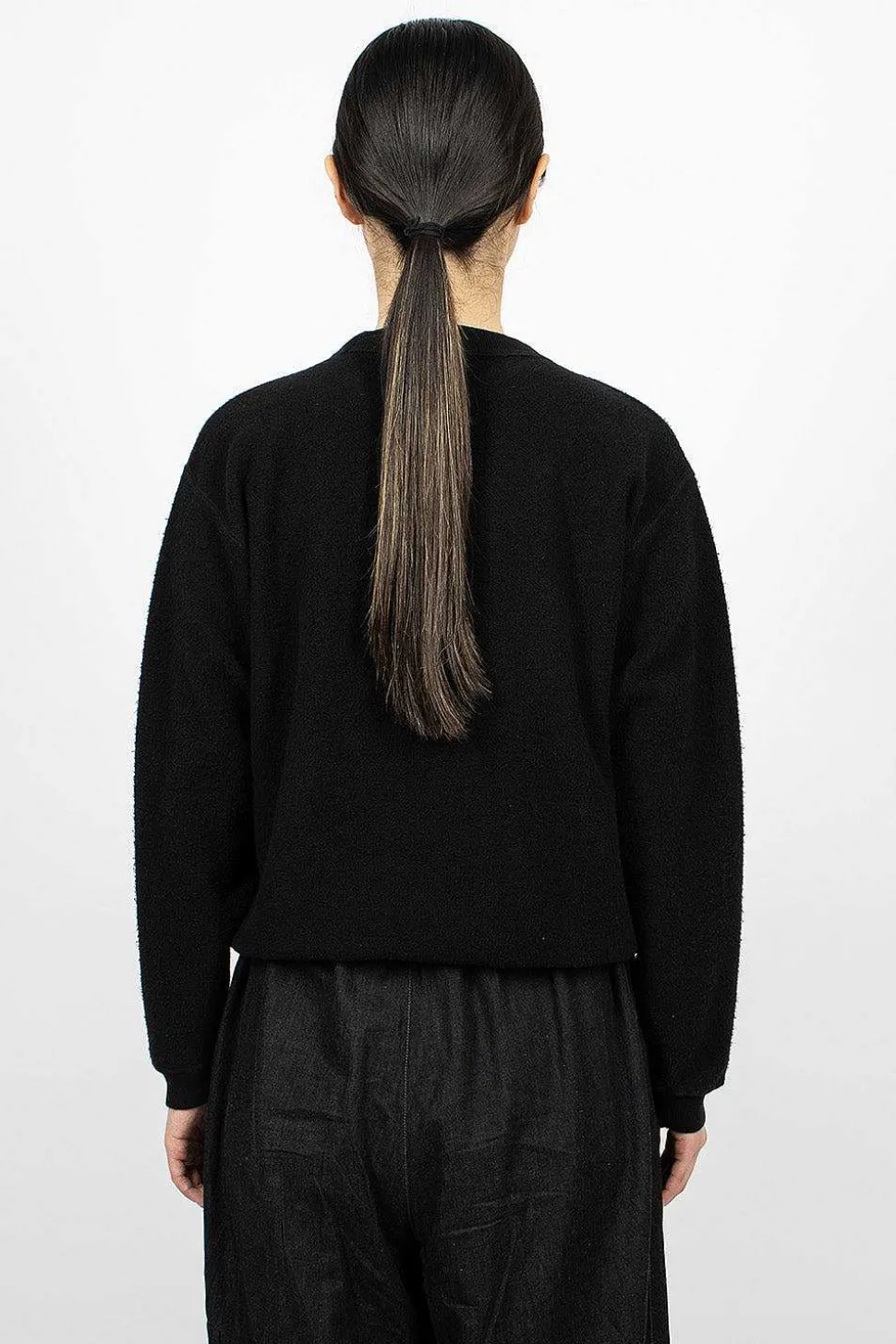 Hina Crew Neck Sweatshirt Anthracite
