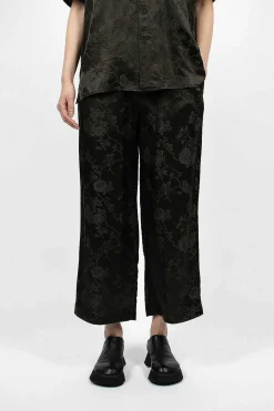 Jacquard Pull On Pant Dark Slate