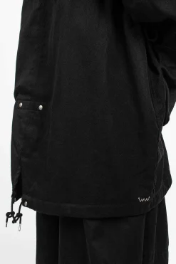 Jane Fishtail Parka Black