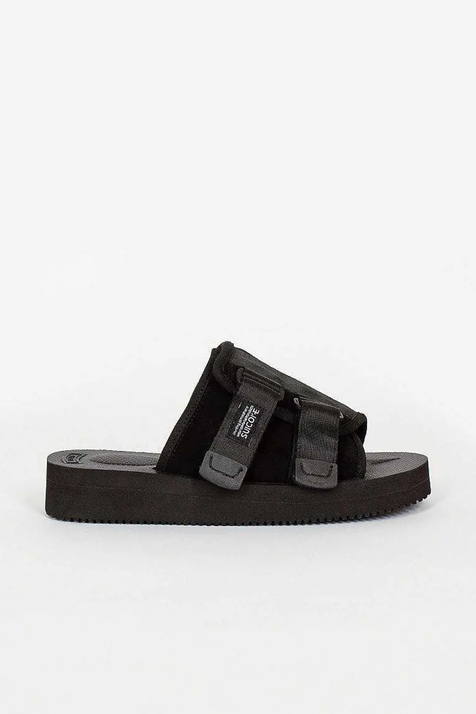 Kaw-Vs Suede Sandal Black